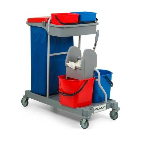 Kit Chariot de ménage Ariane 2115 + Support et frange Filmop