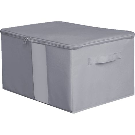 Boîte de rangement pour vêtements visuelle, sac de rangement matelassé (1/5)