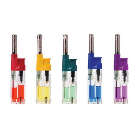 ACCENDIGAS A FIAMMA RICARICABILE SELF COBIA TRASP - PIEZO H.CM 16- 50 pezzi
