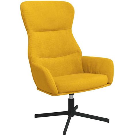 Maison Exclusive - Relaxsessel Senfgelb Samt (1/5)