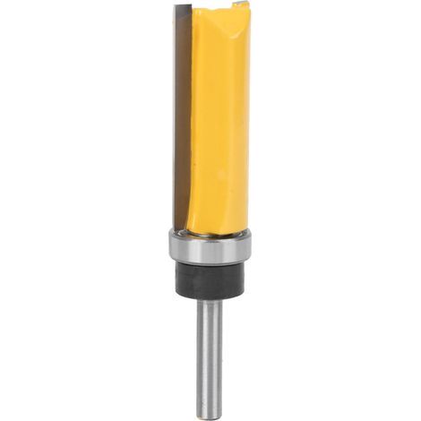 1/4-Zoll-Schaft-Holzfräser, Kohlenstoffstahl, Bündigfräser, Nutfräser, 6 x 19 x 50,8 mm (1/5)