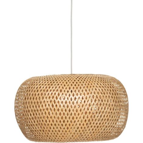 Lámpara de suspensión «Nam» - bambú D46 cm - Atmosphera créateur d'intérieur (1/5)