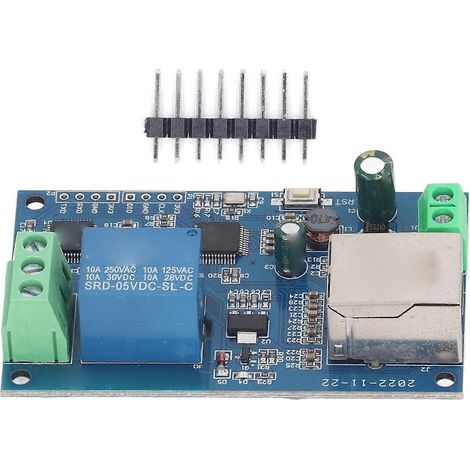 Netzwerk-Relaismodul RTU 1-Wege-Ethernet-LAN-Steuerplatine Elektronische Komponenten