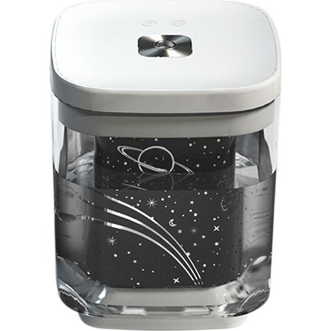 Humidificateur d'air, humidificateur ultrasonique de 1000 ml, 2 modes de brumisation réglables, arrêt automatique, veilleuse colorée, humidificateur portable USB, convient pour la maison, le bureau, (1/5)