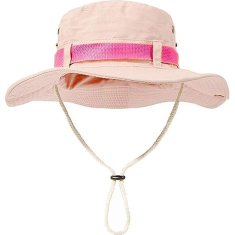 Unisex-Bucket-Hat mit Kordelzug, aus atmungsaktivem Polyester, geeignet für Gartenarbeit, Camping, Reisen und zum Tragen mit einem Pferdeschwanz.