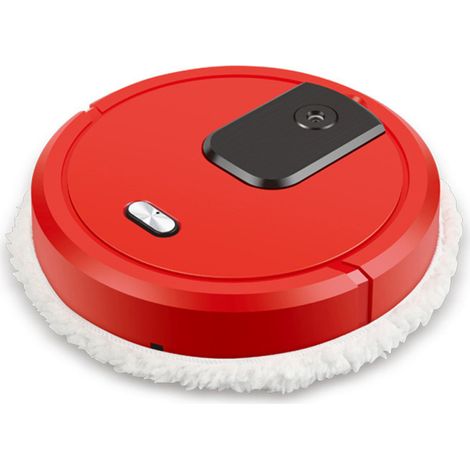 Robot de nettoyage entièrement automatique pour éliminer les cheveux et les poils d'animaux, avec pulvérisation humide et sèche et port USB. (1/5)