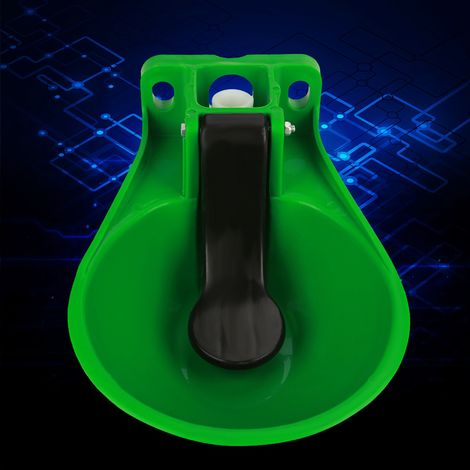 Abreuvoir automatique en plastique pour moutons et vaches, avec vanne à interrupteur tactile. (1/5)