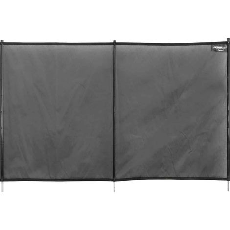 EDG – Barrière de piscine souple 2m – Toile polyester 4x4 enduite PVC – Poteaux en aluminium laqué – Norme NF P 90-306