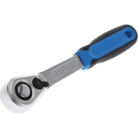 Gedore 1703749 Cricchetto con levetta d'inversione 1/4 (6.3 mm) 127 mm (1/5)