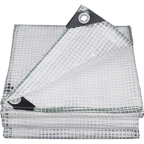 Bâche militaire transparente découpable 3 x 3 m, 170 g/m² (1/4)