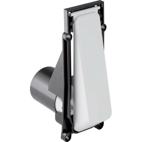 Geberit Tecla de accionamiento para control de urinario con descarga neumática, Placa de accionamiento Highline: blanco alpino, 240048111