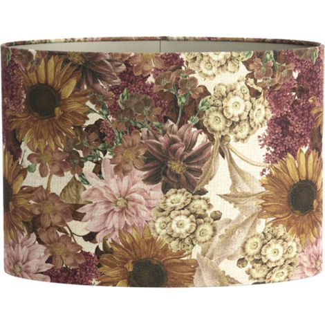 Light & Living - abat-jour - ROSEWOOD - blanc - textile - E27 - (1/3)