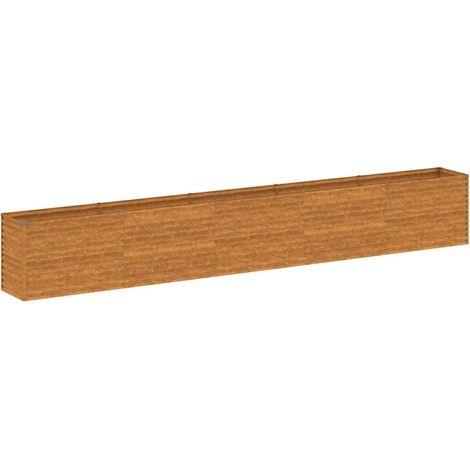 Maison Exclusive - Garten-Hochbeet 482 x 50 x 69 cm Cortenstahl (1/5)
