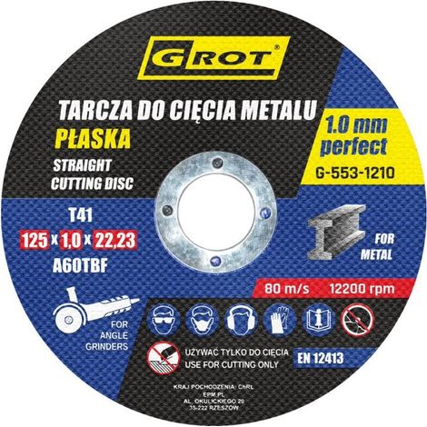 TARCZA PŁASKA T1A 1251,022 KOMPLET 10 SZTUK - G-553-1210