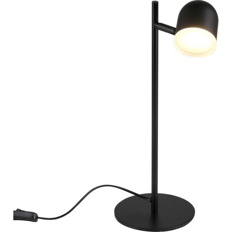 Lampe de bureau LED noire 3000K 440lm IP20 RAWI Polux (1/4)