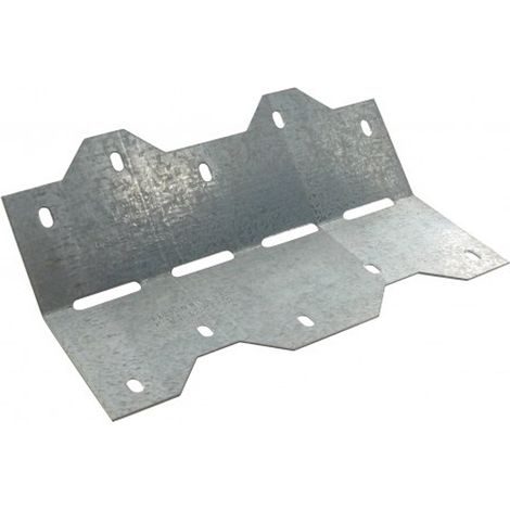 Simpson Strong Tie – Équerre de fixation ajustable 57x57x86mm – Épaisseur 1.2mm – Pour assemblage bois dur et béton armé – Résistante aux chocs