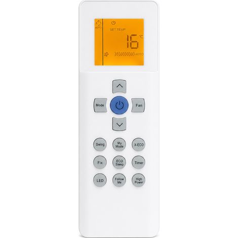 Télécommande de Climatisation Compatible avec Carrier RG67G(2S)/BGEF, RG67N et RG67V (1/5)