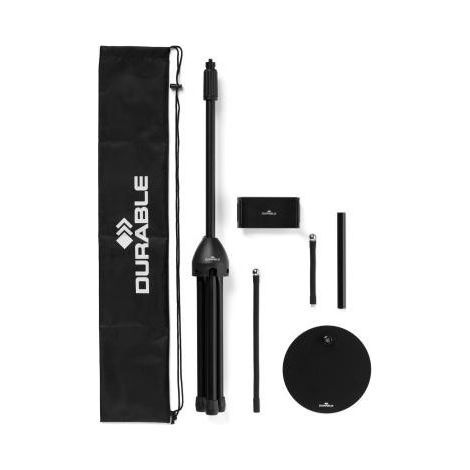 Durable Tablet- und Smartphone-Halterung Twist Combi Verstellbar Schwarz 8943-01