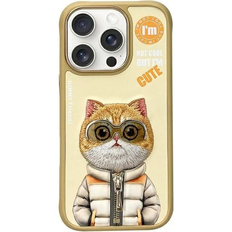 Étui Nimmy Cool&Cute kaki pour iPhone 16 Pro Max (1/5)