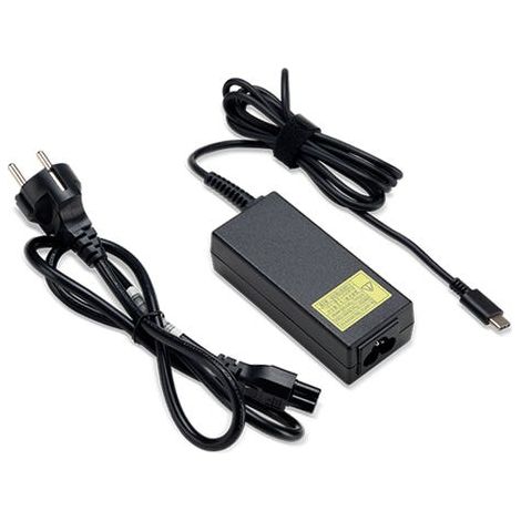 Acer Power Adaptor 65W, Type C, EU power cord (retail pack)
