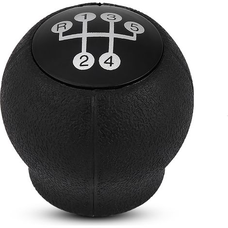Ymiko Pommeau de Levier de Vitesse à 5 Vitesses, Levier de Vitesse Automatique Handball Tête de Pommeau de Levier de Vitesse de Voiture à 5 Vitesses Compatible avec B C (1/5)