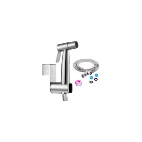 Intelligentes Edelstahl-Bidet-Sprühset für Toiletten – einfache Installation, inklusive 1,5 Meter Schlauch, elegantes und modernes Design, verbessert die Hygiene im Badezimmer. – Crezuo