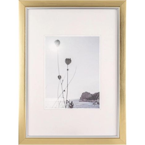 Walther Beyond cornice per foto A3 champagne argento acciaio