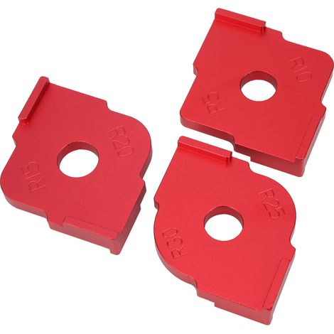 Gabarit de positionnement en demi-cercle QuickJig pour le travail du bois (3 pièces)