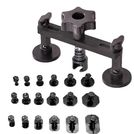 Outils d'extraction de bosses, kit d'extraction de bosses Conception de pont extracteur de réparation de bosses de carrosserie de voiture