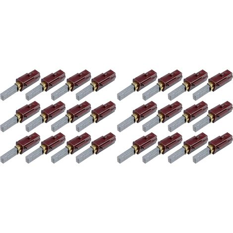 pour Brosse de Charbon de Moteur D'Aspirateur électrique Ametek Lamb 2311480, 333261, 33326-1 24 Pièces (1/4)