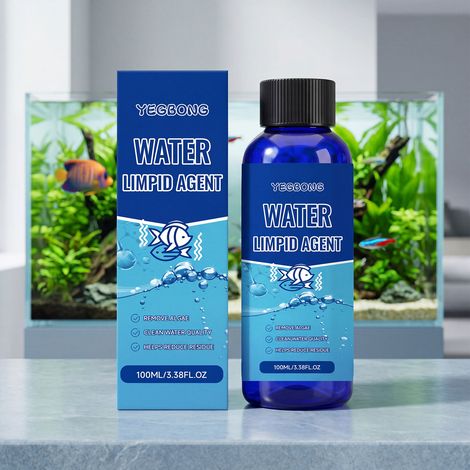 Purificateur d'eau pour aquariums et bassins : nettoie et purifie l'eau en douceur  indispensable pour l'aquariophilie domestique – 100 ml (1/5)