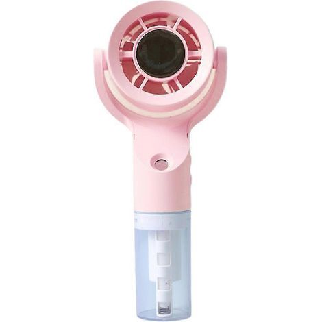 Mini ventilateur brumisateur portable - Ventilateur rafraîchissant rechargeable USB pour l'été (1/5)