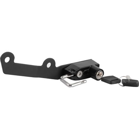 Antivol casque moto en alliage d'aluminium, anti-vol avec 2 clés, compatible Kawasaki Z1000 2014-2017, serrure de sécurité résistante. (1/5)