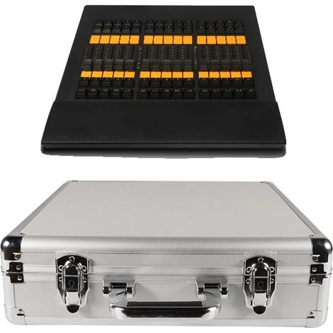 Controlador Command Wing, diseño ergonómico, expansión de control de canales, fader Wing, enchufe europeo. (1/2)