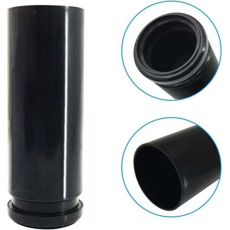 Straight waste pipe for wall-hung toilet, 90mm diameter, for Geberit (1/4)