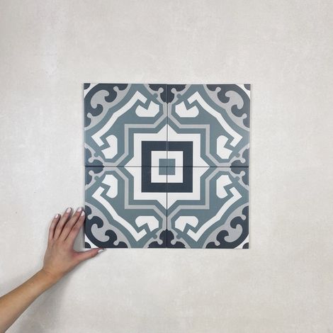 Carrelage Imitation Carreaux de Ciment LA MADELEINE 20x20 cm Romee (1/4)