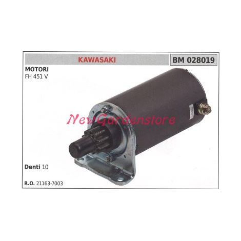 KAWASAKI Anlasser Rasentraktor Rasenmähermotor FH 451 V 028019