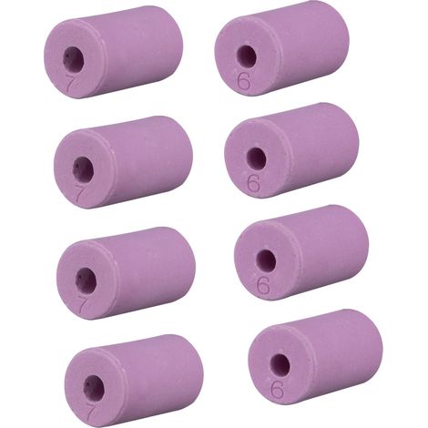 SwitZer Ceramic Blast Gun Nozzles 6mm & 7mm 8PCS