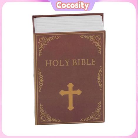 Cocosity Coffre-fort de faux livre Coffre-fort de Livre, Mini Coffre-fort de Dictionnaire de Livre avec Doublure outillage portail (1/5)