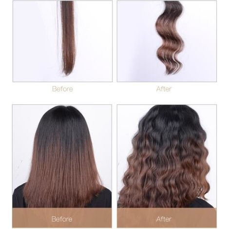 Fer à boucler 3 Barrel Clamp - - Rose - Réduction des dommages aux cheveux - Femme - Voyage (1/4)