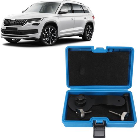Werkzeuge zur Reparatur von Zahnriemen für Volkswagen, Audi, SEAT, Skoda 1.4 TFSI TSI Fahrzeuge. (1/5)