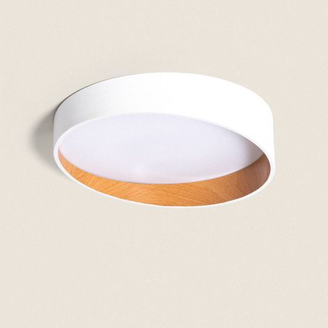 LED Deckenleuchte 28W Rund Ø400 mm CCT Wählbar Liam Weiß