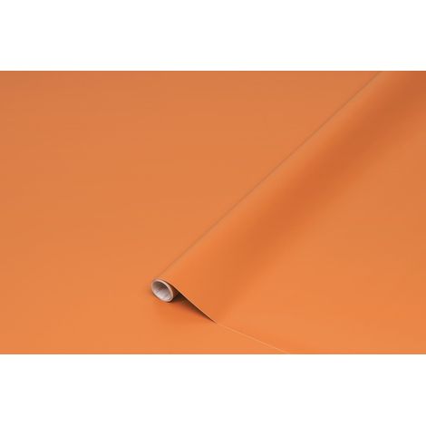 d-c-fix Pellicola Adesiva per mobili terracotta tinta unita opaca PVC plastica vinile impermeabile decorativa per cucina, armadio, porta carta rivestimento 45 cm x 2 m (1/5)