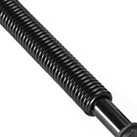 Barre de musculation Power Twister en acier au carbone, noir classique, 55 kg, résistance, appareil robuste pour développer les épaules, les biceps et les bras (1/5)