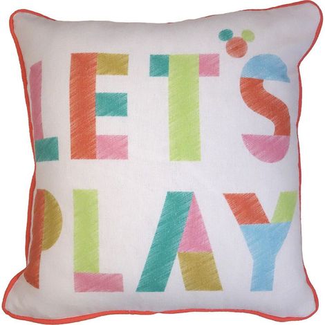 Coussin carré - Disney Mickey Let's Play - 45x45 cm (1/2)