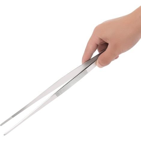 Pinces De Cuisine - Acier Inoxydable 30 Cm - Pour Grill Barbecue Pâtisserie Service Buffet - Lot De 1 (1/5)