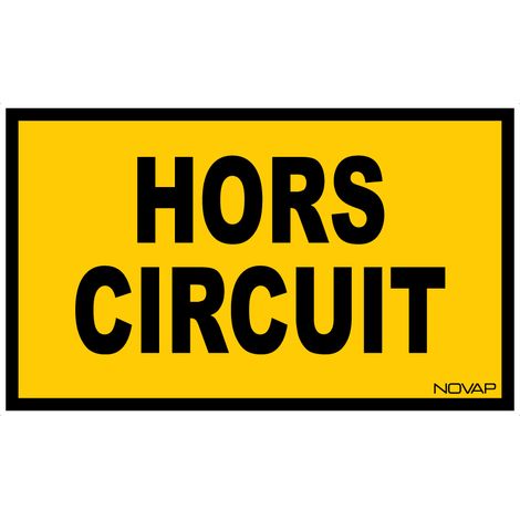 Panneau Hors circuit - Rigide 330x200mm - 4161426