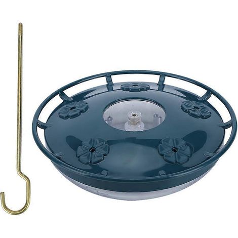 Mangeoire à oiseaux automatique en plastique, grande capacité, dispositif d'alimentation suspendu intelligent pour extérieur (1/5)