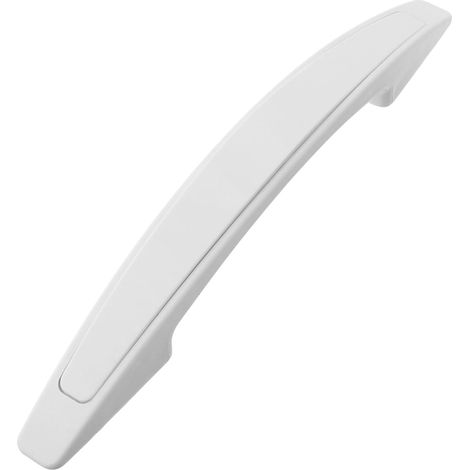 Poignée de porte de congélateur en plastique avec vis - Poignée moderne pour réfrigérateur, congélateur, porte d'armoire, espacement des trous (1/5)