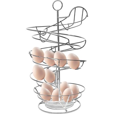 Support À Oeufs En Pour Plan De Travail,Panier Spiralé de (1/5)